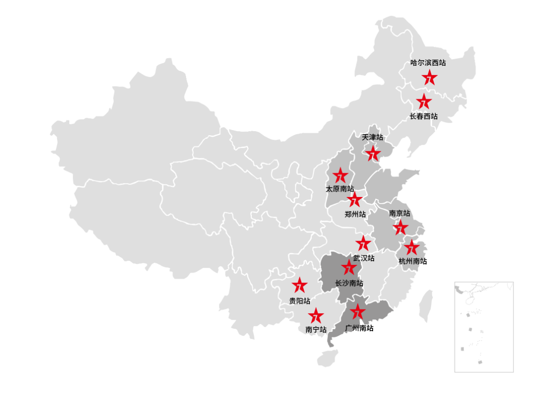 全速前進(jìn)丨大將軍瓷磚機場(chǎng)&高鐵廣告再登廣東，開(kāi)啟黃金廣告位的“霸屏模式”！(圖12)